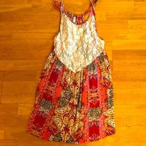 Free people tunic mini dress